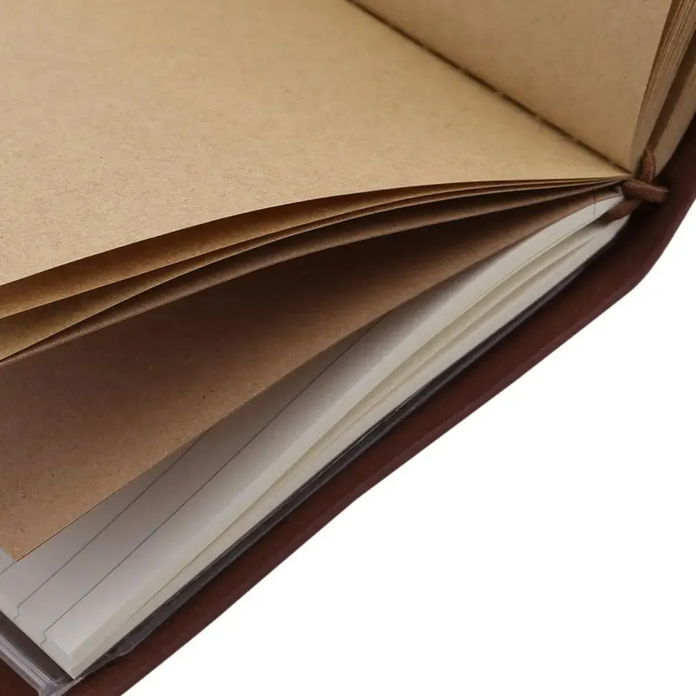 Винтажный блокнот в твердой обложке, спиральный блокнот из искусственной кожи для молочных заметок, школьные и офисные принадлежности для студентов, деловые блокноты для заметок