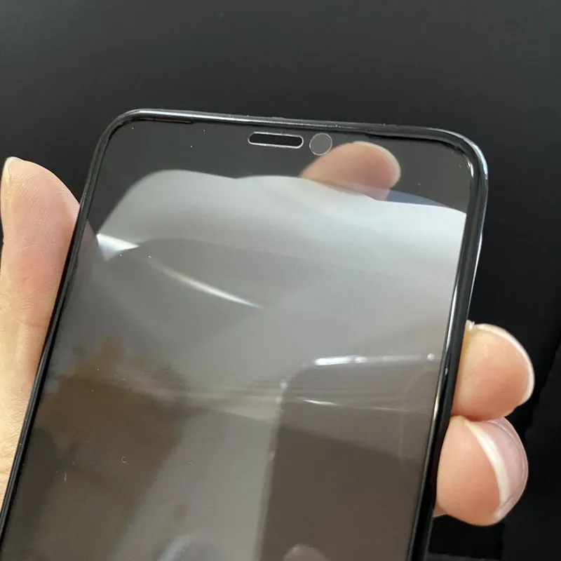 2 قطعة وسادة هوائية كاملة ثلاثية الأبعاد حافة ممتص الصدمات من الزجاج المقسى لهاتف iPhone XR X XS 11 12 13 mini 14 15 16E 16 17 Pro MAX Plus SE واقي للشاشة