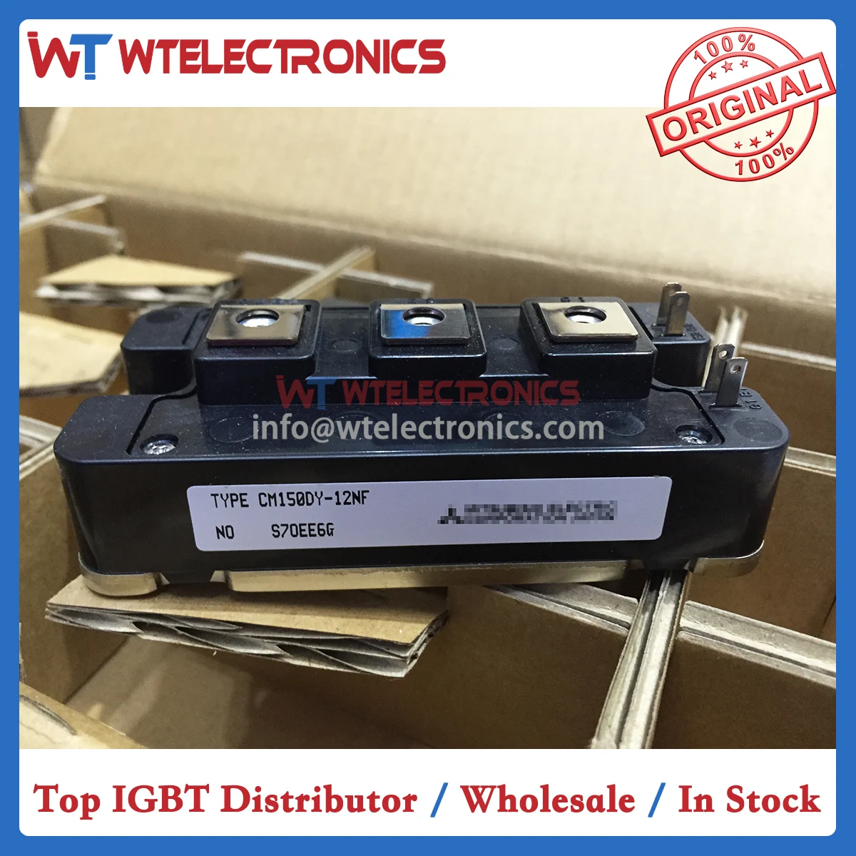 

New Original CM150DY-12NF IGBT Module CM150DY 12NF CM150DY12NF