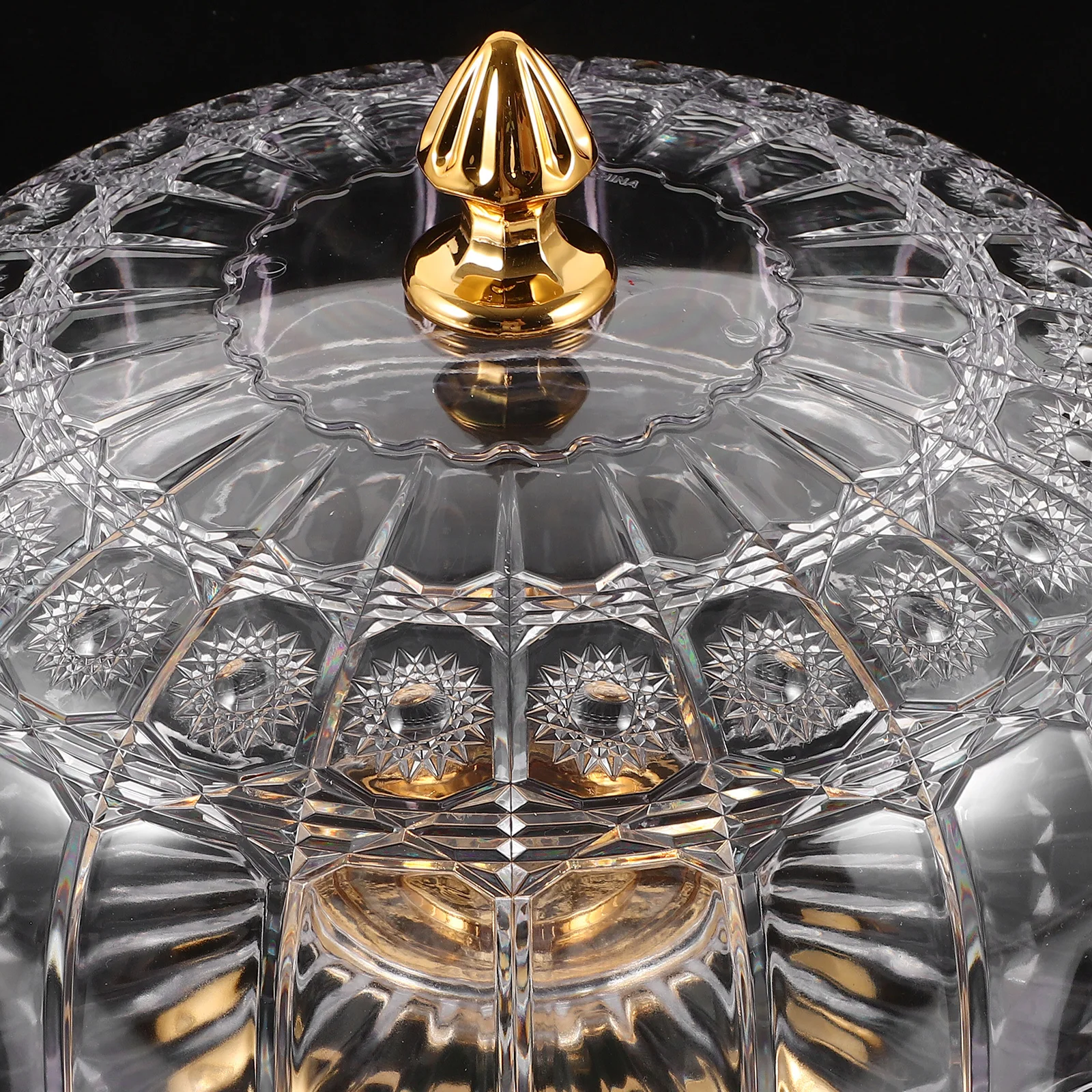 

Tall Footed Fruit Tray High Base Cake Stand For Wedding Party Reusable Plastic Dessert Display Plate