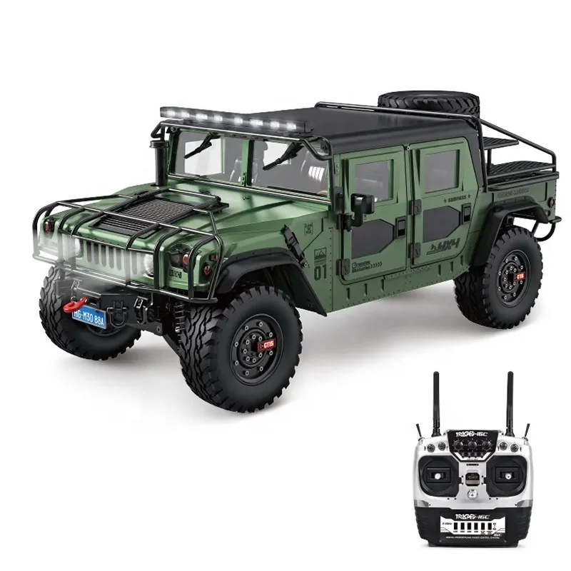 

HG P415A PRO Модернизированный звуковой свет 1/10 2.4G 4WD Metal Hum H1 Бронированный пикап Грузовик для хобби Автомобили Игрушки Радиоуправление 4X4 Rock Crawler
