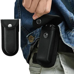 Tactical Flashlight Case Belt Knife Cover LED Torch Holster Multifunction EDC Tools Storage Pouch Waist Bag Hunting Accessories