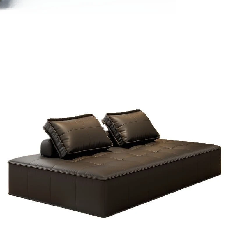 

Lazy sofa, tatami sleepable reclining bedroom room double sofa combination