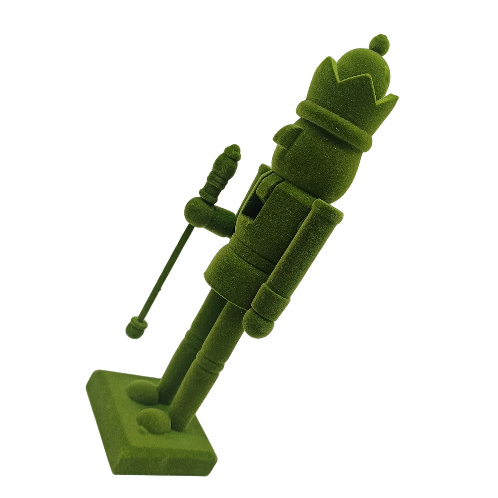 

Christmas Nutcracker Soldier Ornament 10 Inch Wooden Nutcracker Soldier Tabletop Centerpiece Festive Christmas Decor