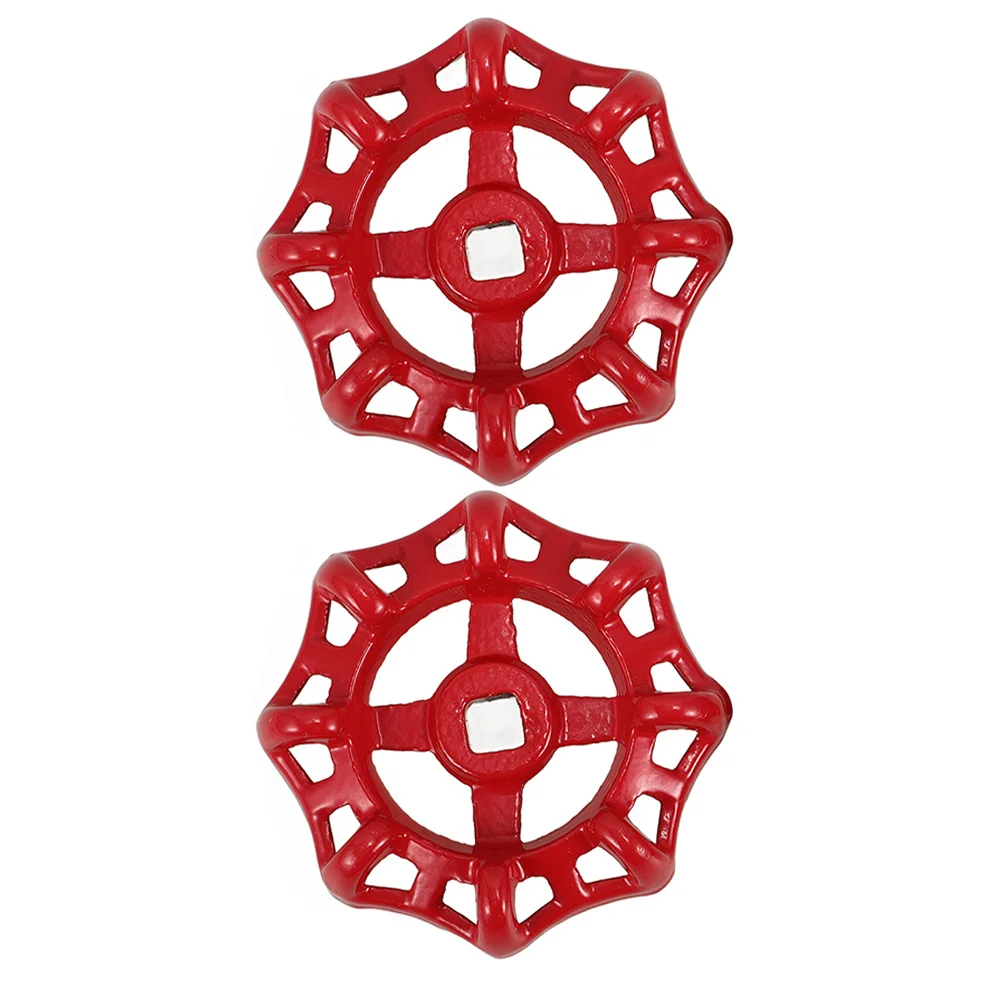 

2Pcs 57Cm Cast Iron Handwheel for Water Valves Heavy Duty Outdoor Faucet Handle Replacement Wheel for Shutoff Valves