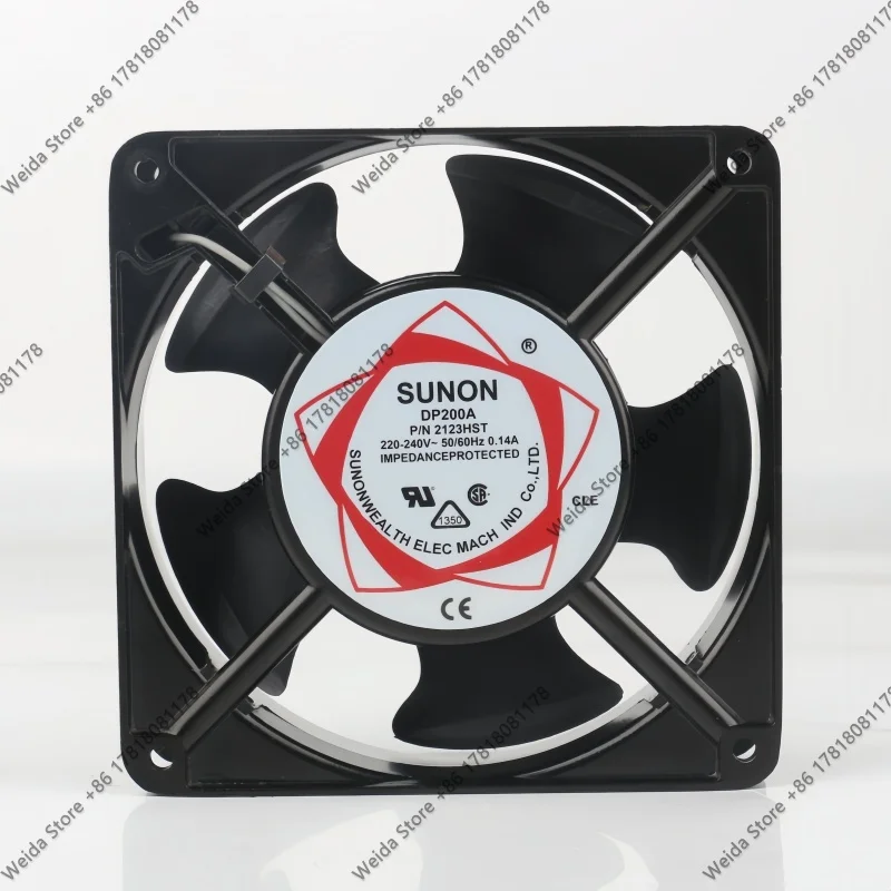 SUNON Precision DP200A Part Number 2123HST 12038 120X120X38MM 12CM 220V Cabinet Cooling Fan