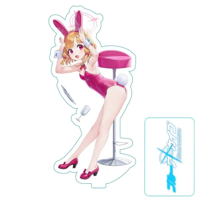 Blue Archive Shirasu Azusa Takanashi Hoshino soporte de acrílico para Cosplay, figuras de Anime, modelo de escritorio, accesorios de adorno, regalo de cumpleaños para niña