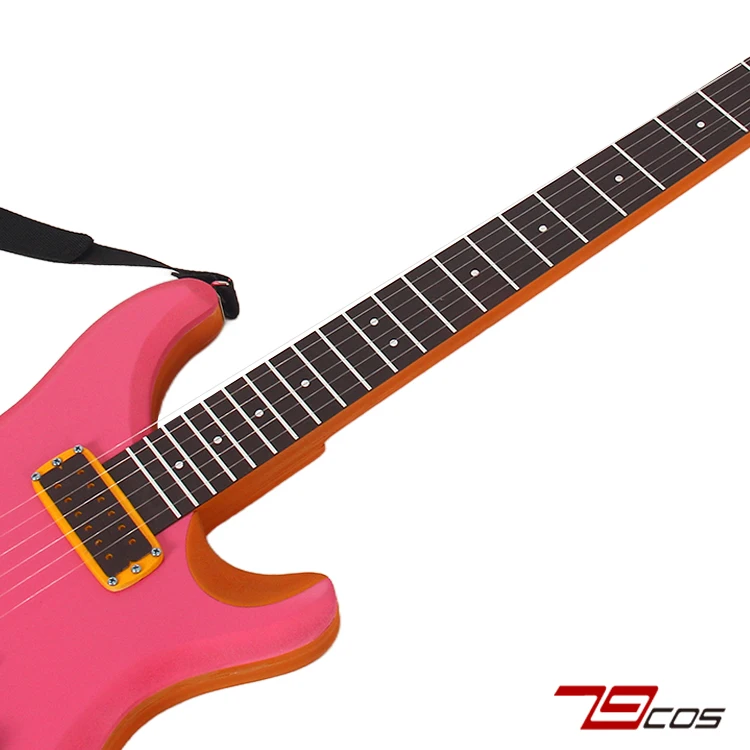 Suzunomiya Ririsa Guitar Rock Is A Lady's Modesty Cosplay Replica Prop Decoration Character Accessories Halloween Christmas view 3