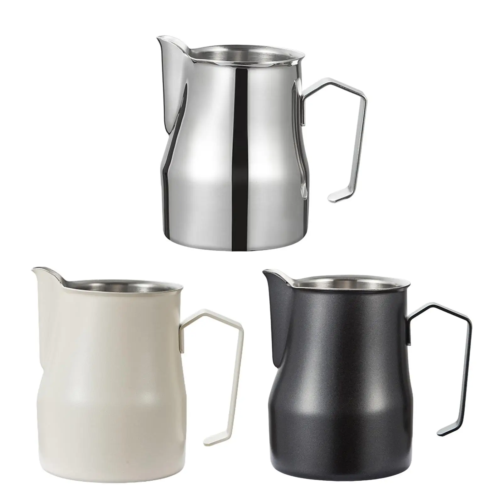 

700ml Latte Art Cup Coffee Pitcher Easy Carrying for Bar Home Coffee Shop