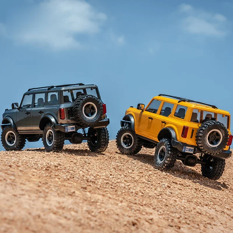 FMS 1:18 BRONX 4x4 Mini Rc Simulation Bronco Electric Remote Control Model Car 2.4ghz RTR  RC Car Toys For Kid's Gift