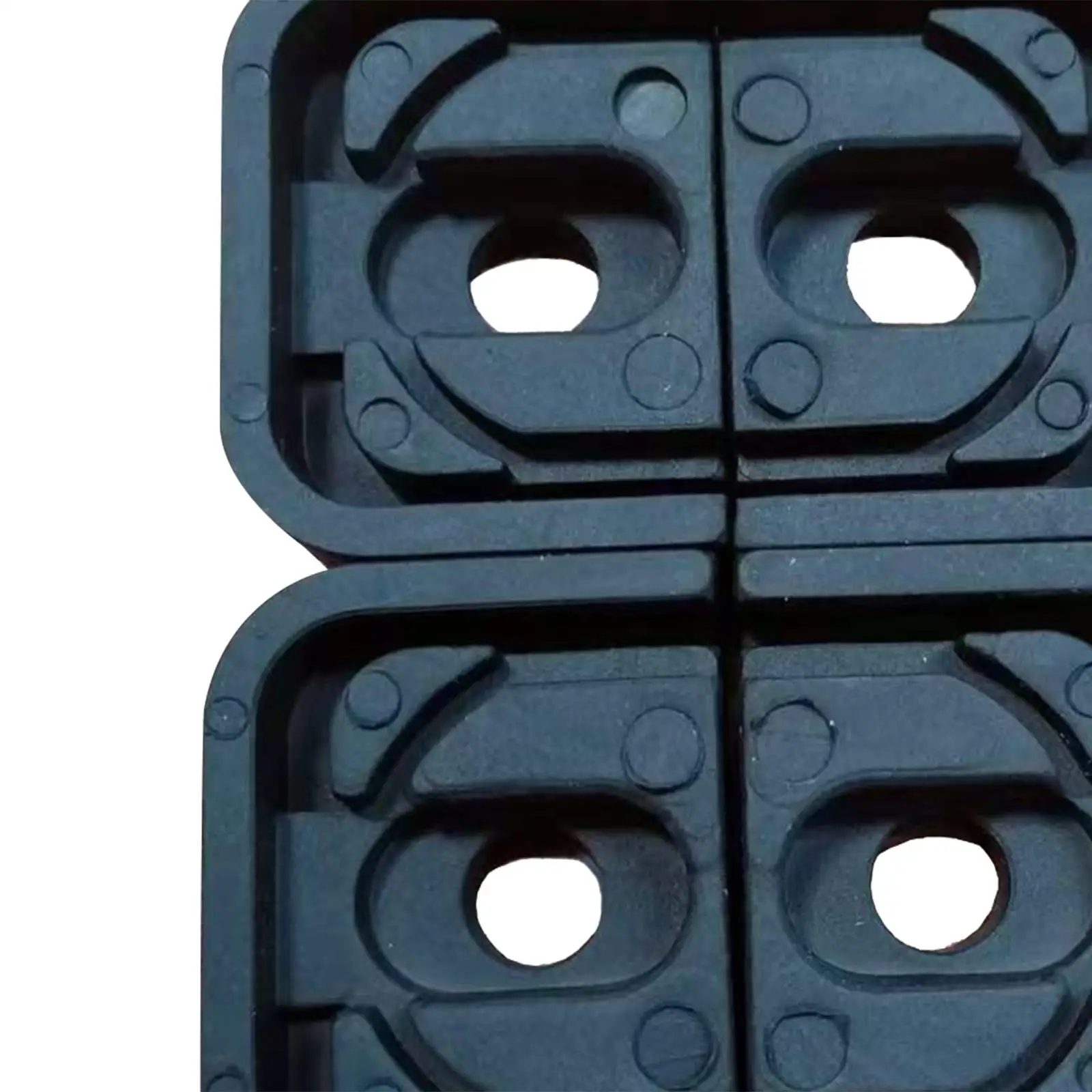 4Pcs Air Conditioner Shock Pad Easy Installation Mount Damping Pad for Outdoor Unit Balcony Roofs split Condenser Parts