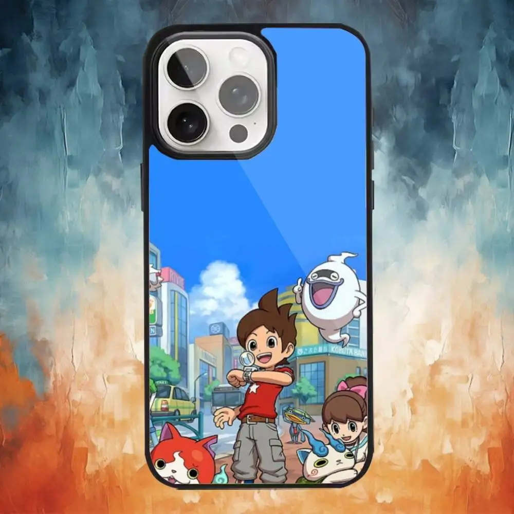 Чехол для телефона Y-Yokai Game W-Watch для iPhone 17, 16, 15,14,13,12,11 Plus, Pro Max с магнитной беспроводной зарядкой Magsafe