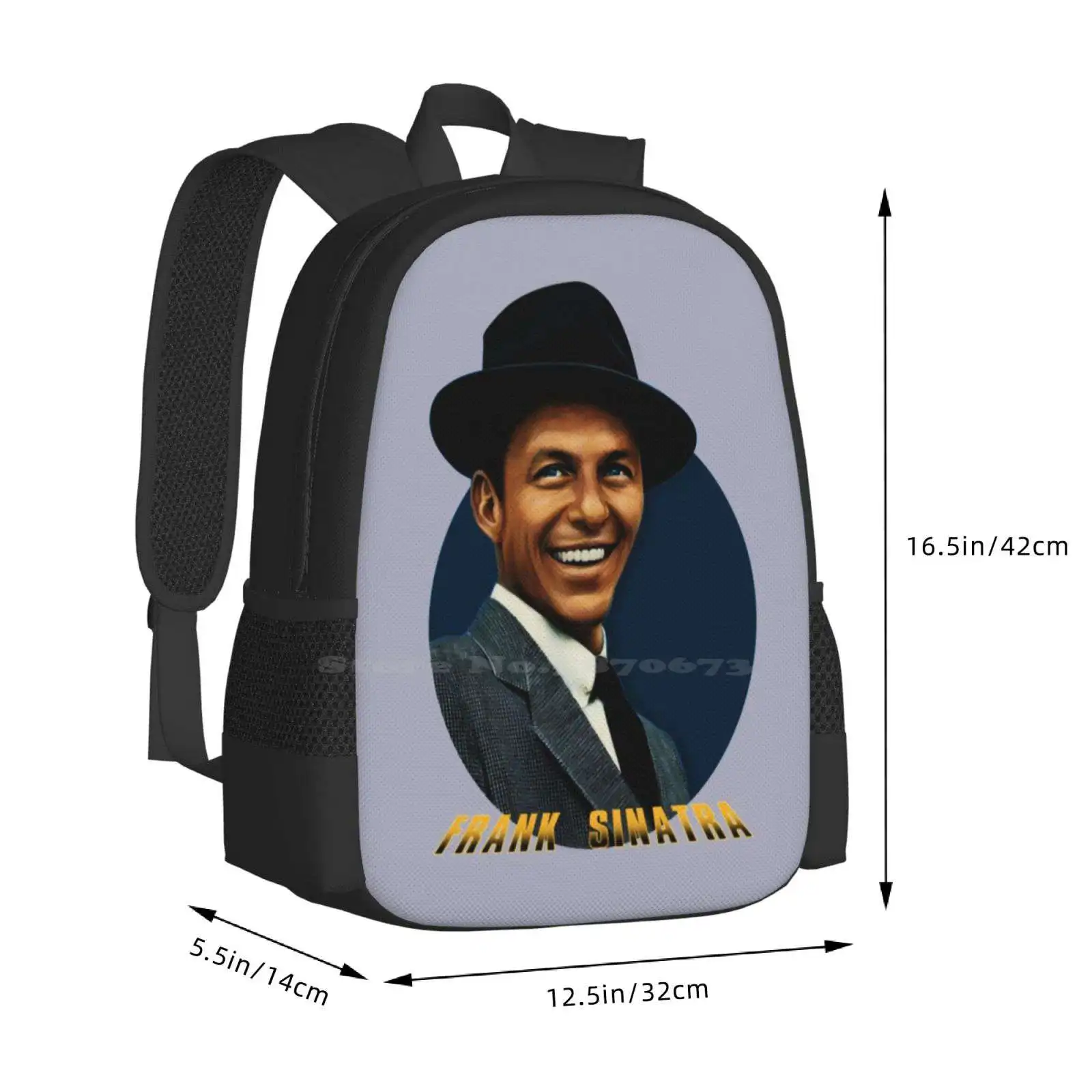 Frank Sinatra New Arrivals Unisex Bags Student Bag Backpack Tina Sinatra Frank Sinatra Christmas My Way Sinatra Frank Sinatra I