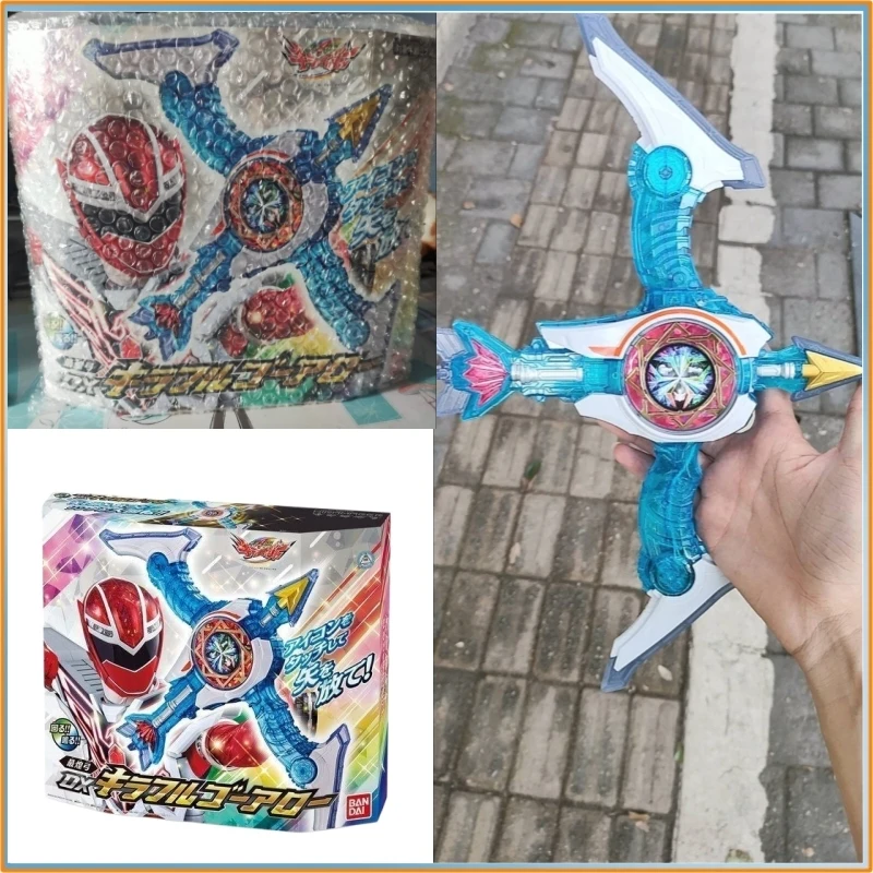 

In Stock Bandai Dx Mashin Sentai Kiramager Saikou Kiraful Go Prop , Super Sentai Power-Up Cosplay Prop Toy Gift