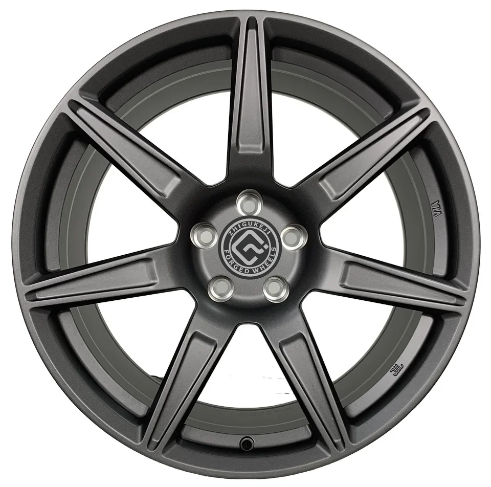 Custom Size 19X9.5 Aluminum Forged Wheels 5X114.3 70.5 Matte metal Gray New Multi-Spoke Multiple Sizes Available