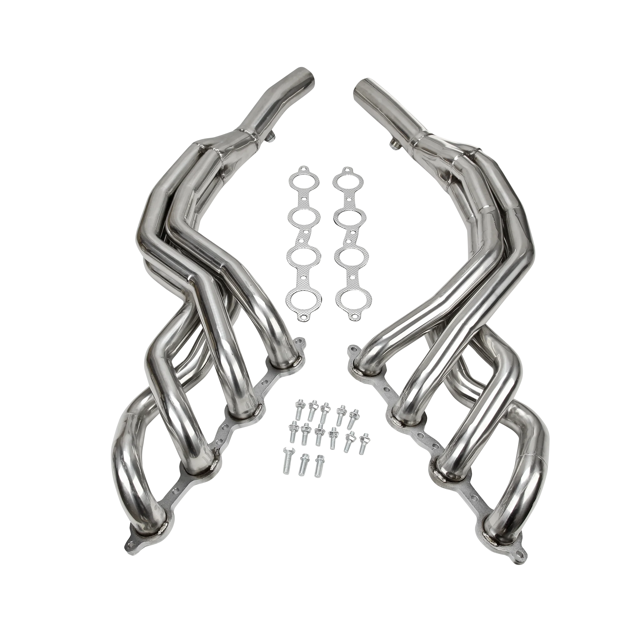 STAINLESS STEEL FIT for CAMARO SS 6.2L V8 RACE LONG TUBE SHORTY EXHAUST HEADER MANIFOLD