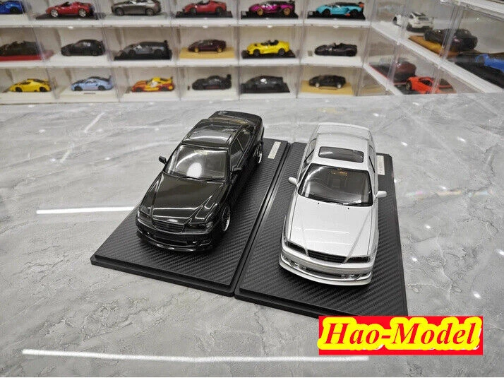 IG 1/18 For Toyota VERTEX JZX100 Chaser Resin Model Car Diecast Ornaments Toys Boys Birthday Gifts Hobby Display Collection