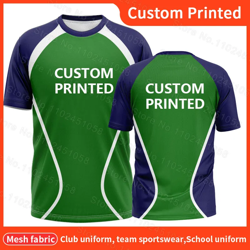 Customized T-Shirt, Advertising Group Uniform, Class Uniform, Men\'s Short Sleeved Printed Logo, Enterprise Work Uniform, Summer