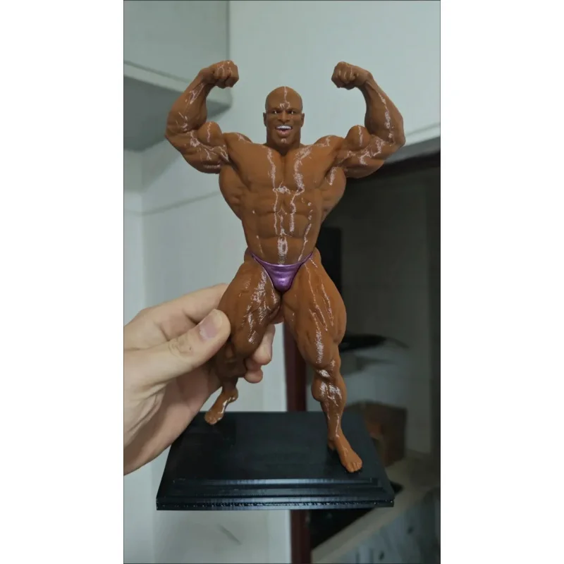 Ronnie Colemen Yebati Grandmaster Bodybuilding Muscle Handcrafted Figurine Nitro Pump Handsome
