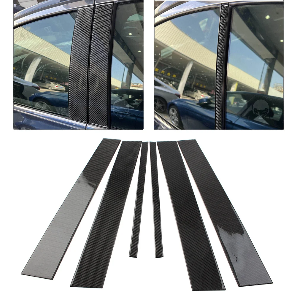 

6 шт., накладки на автомобильные двери и окна, стойки для Infiniti G37 Sedan 2007 2008 2009 2010 2011 2012 2013