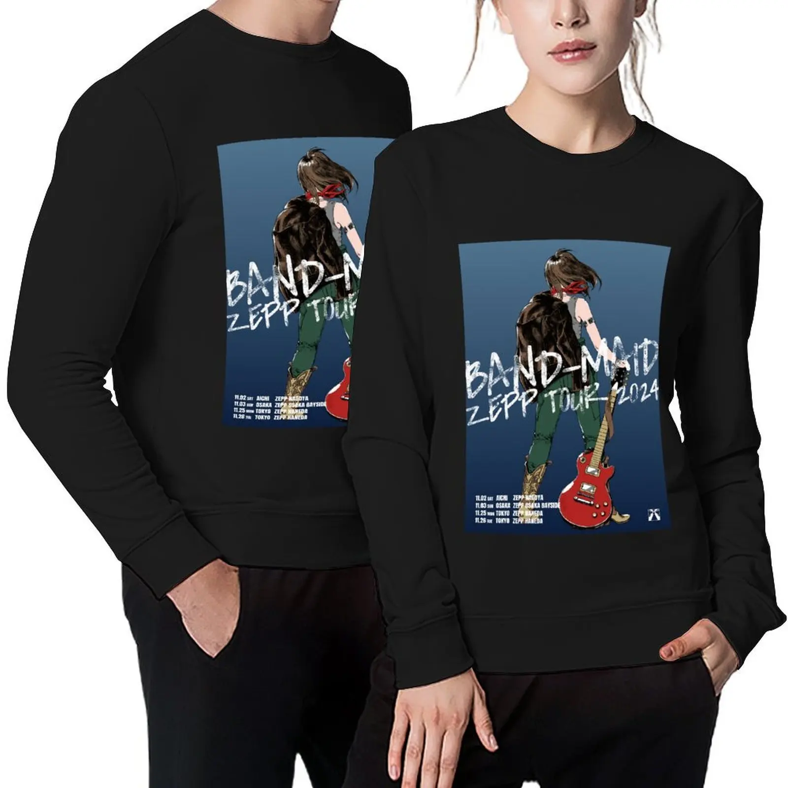 

Band Maid Zepp Tour 2024 Pullover men's coat fashion men clothes for men tracksuit men hooded sweatshirt