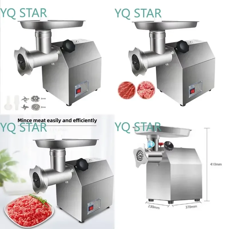 for Original European Power Supply Electric Meat Grinder Fish Sausage Filler Cutting Machine Mince Grinder Food Processor