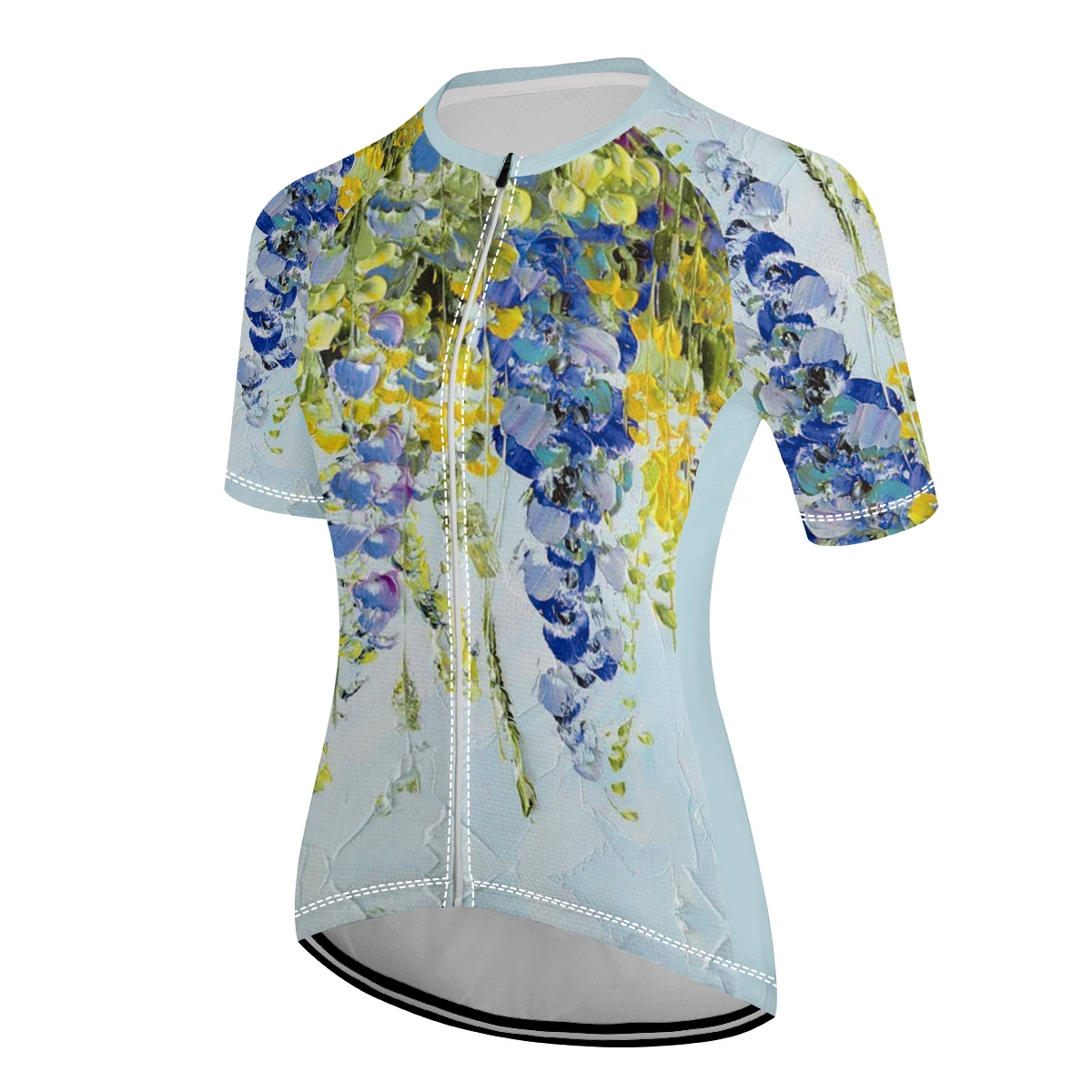 

new-sale products flowers bloom luxuriantly cycling sportswear women's cycling sweatshirt short sleeve MTB