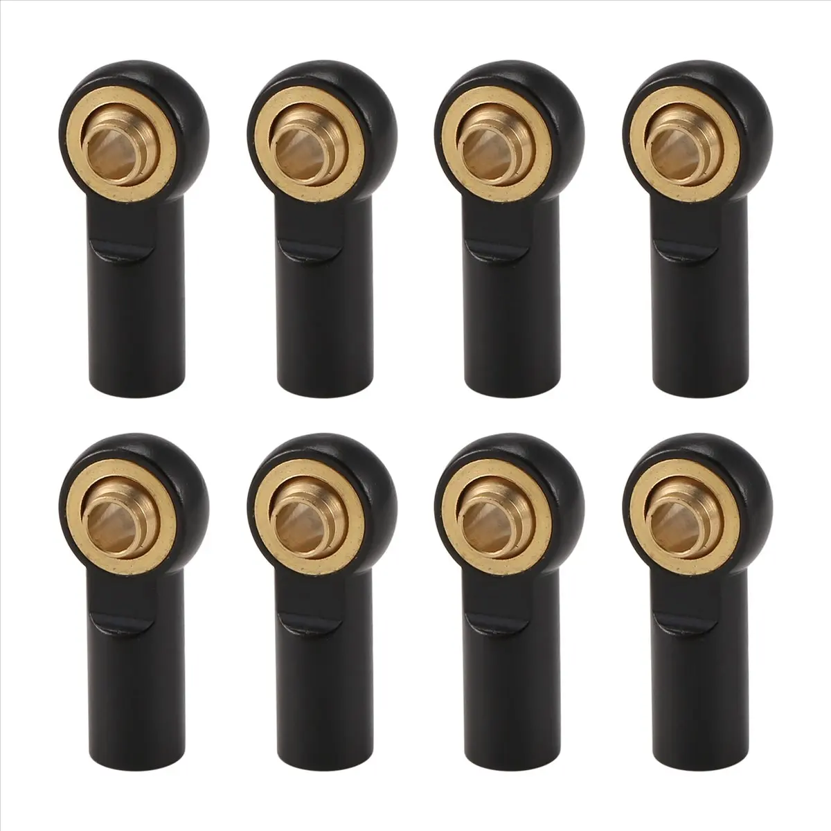 New Arrival Fashion 8Pcs M3 Ball Joint Link Bar Rod Seals Ball Head Tie Rod End For 1/10 RC Truck Car Truck Black