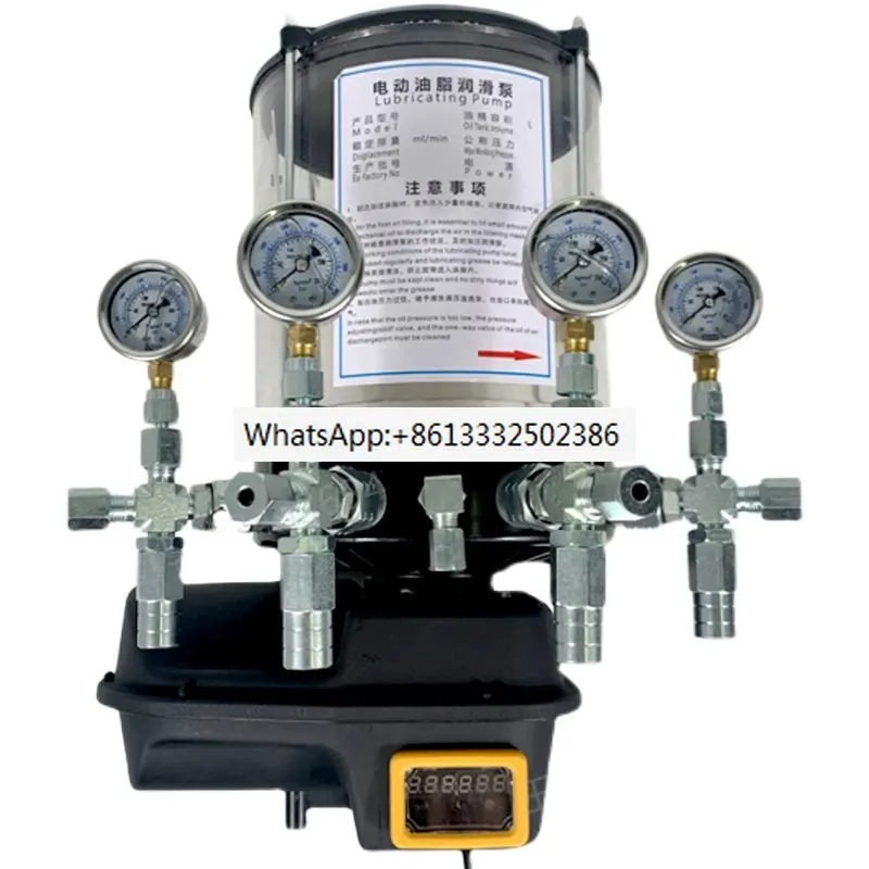 Mixing station/electric butter pump 4XDB-M1.2/24C6FR mixer 4 outlet 24V grease lubrication pump