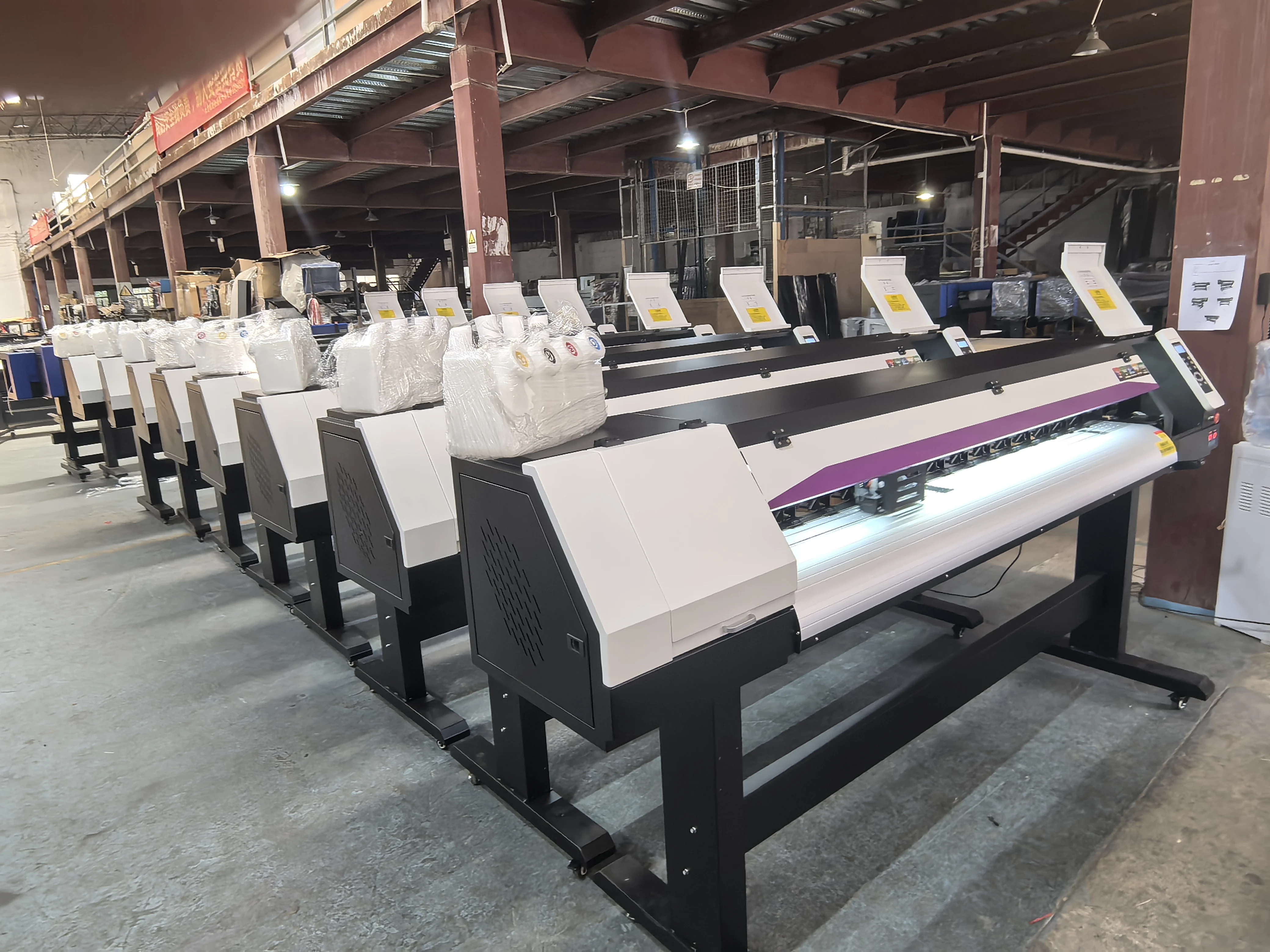 

Vinyl Sticker Flex Banner Plotter Canvas Inkjet Printers Eco Solvent Printer XP600 I3200 Heads Large Format Sublimation Printer