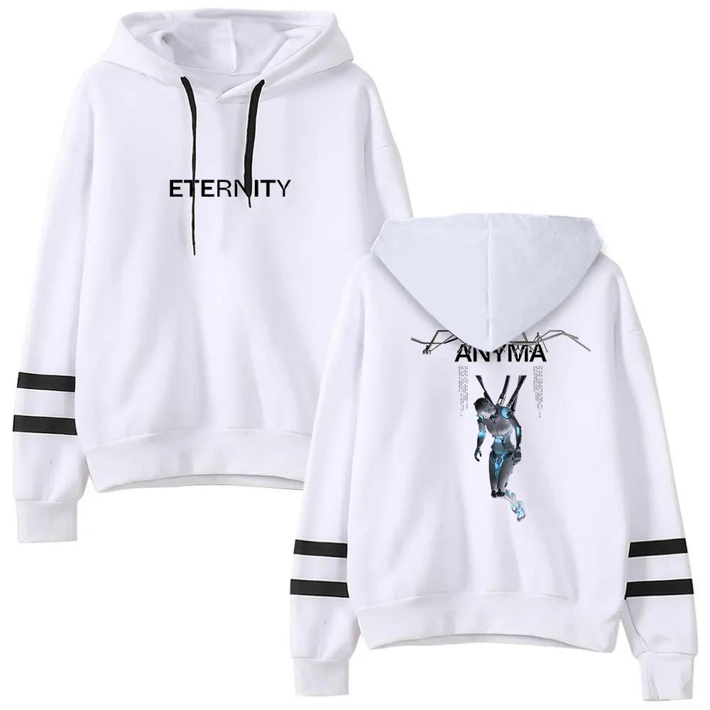 Anyma Tour 2024 Hoodie Pocketless Parallel Bars Sleeve Hooded Harajuku Men/Women Sweatshirt