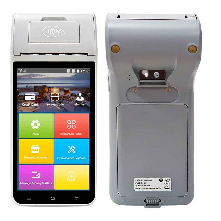 ZCS Z91 QR Code Scanner Module QR Code Reader Ticket Dispenser For Bus Ticketing Machine Cashier Smart POS System