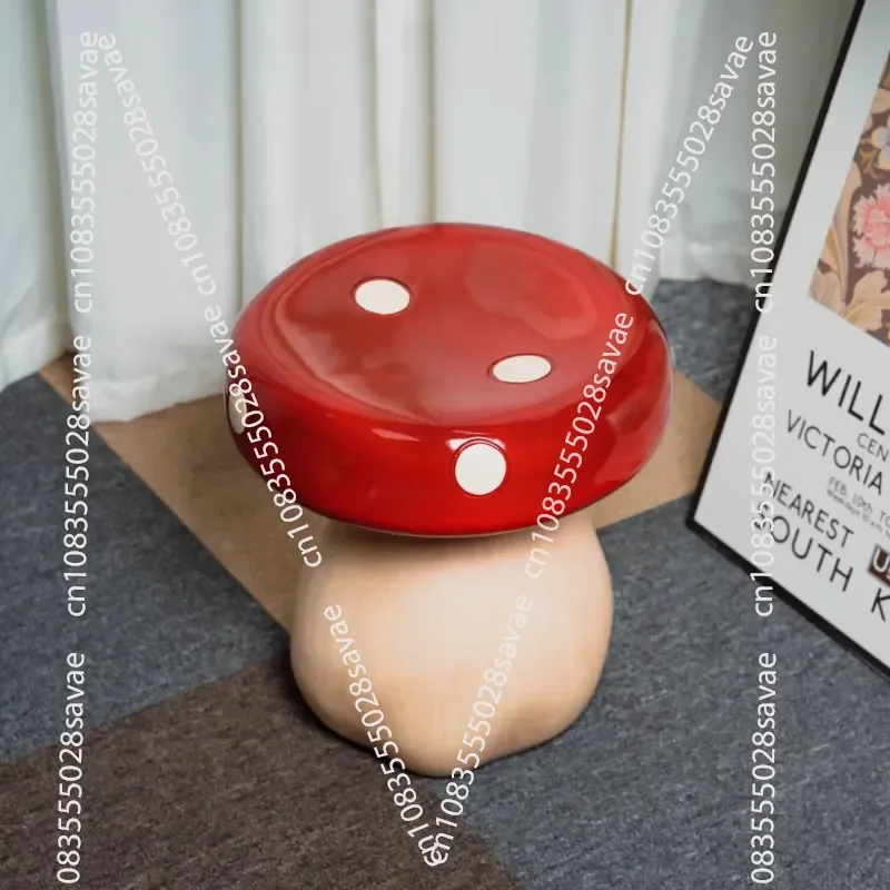 mushroom-shaped-cartoon-style-lounge-chair-living-room-smooth-surface-easy-to-clean-stool-single-lounge-chair