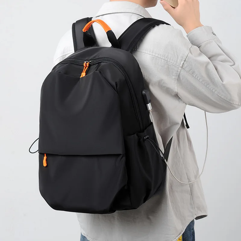 Europe and the United States new Joker fashion trend large capacity backpack travel wear-resistant backpack leisure backpack.