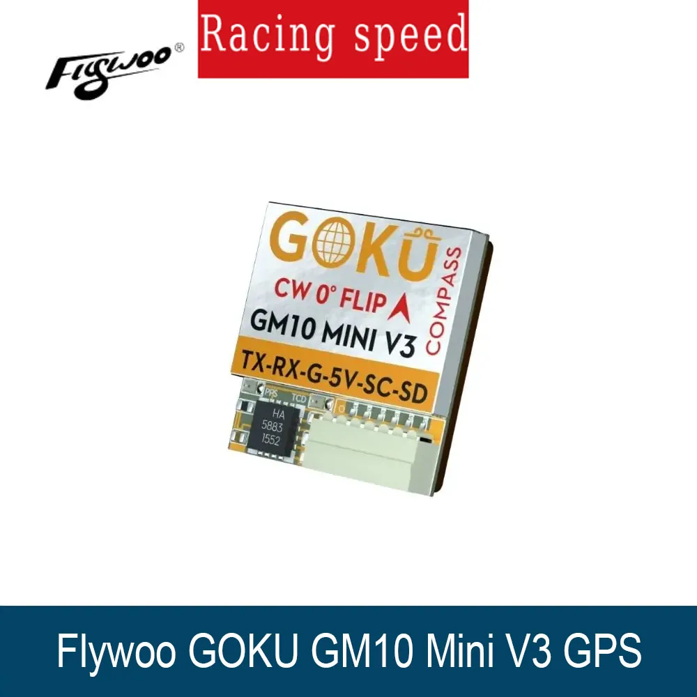 

Flywoo GOKU GM10 Mini V3 GPS с компасом для FPV дрона DIY детали