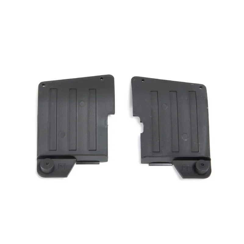 Black Plastic Front and Rear Mud Flaps Fender for 1/10 RC Crawler Car Axial SCX10 II 90046 90047 Upgrades Parts