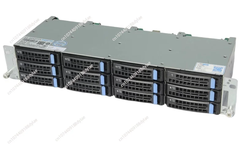 

12 bay 3.5-inch hard drive cage 12Gb storage NAS Black CDN hot swappable SAS series chassis