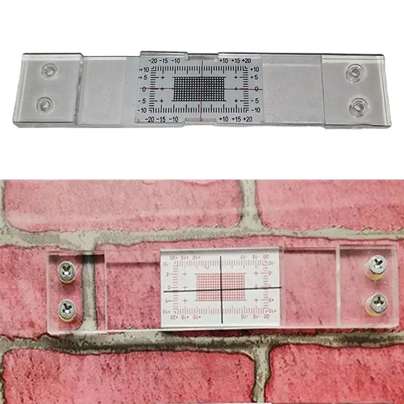 Crack Gauge Monitor Accurate Crack Monitoring Record Tool Crack Measuring Instrument For Monitoring Wall Deformation And Cracks