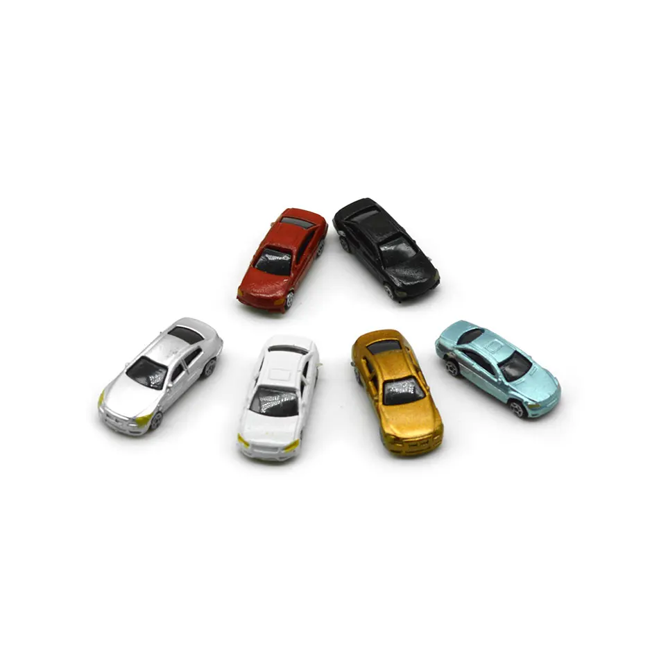 20 PZ 1/200 Modello di Auto In Miniatura Giocattoli Veicoli di Plastica ABS Per Il Modello Fai Da Te Che Fanno/Paesaggio Sandable/Diorama/Regalo Colori Casuali