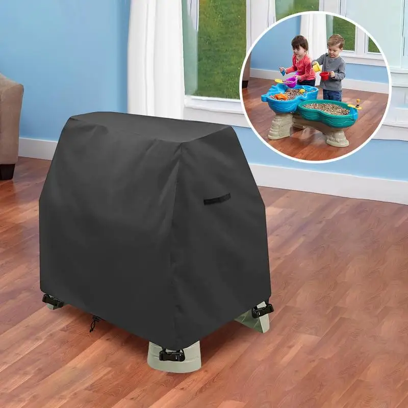 Water Table Cover Rain Showers Water Play Table Cover Sun-Proof Waterproof Dustproof Outdoor Toys Cover for Children's Water