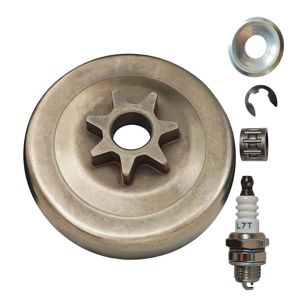 .325 Pitch 7 Tooth Clutch Drum Set for Chainsaw Models MS261 MS271 MS291 MS261C MS271C MS291C Includes All Necessary Parts