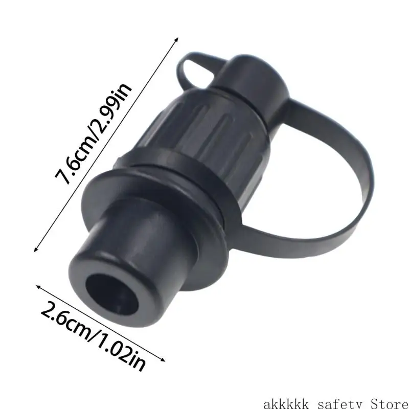 XXFF مقطورة التوصيل 3 أقطاب محول سحب موصل إلكتروني للقوارب القوافل شاحنة 3 دبوس اقتران المقبس #6