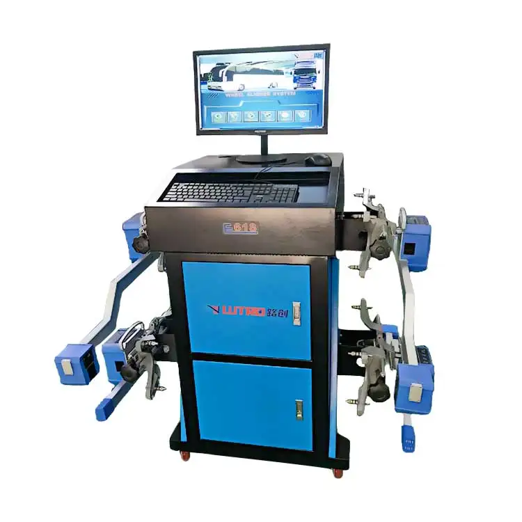 Mobile Wheel Alignment Machine Fully Automotive Four Wheel Alignment Machine Set