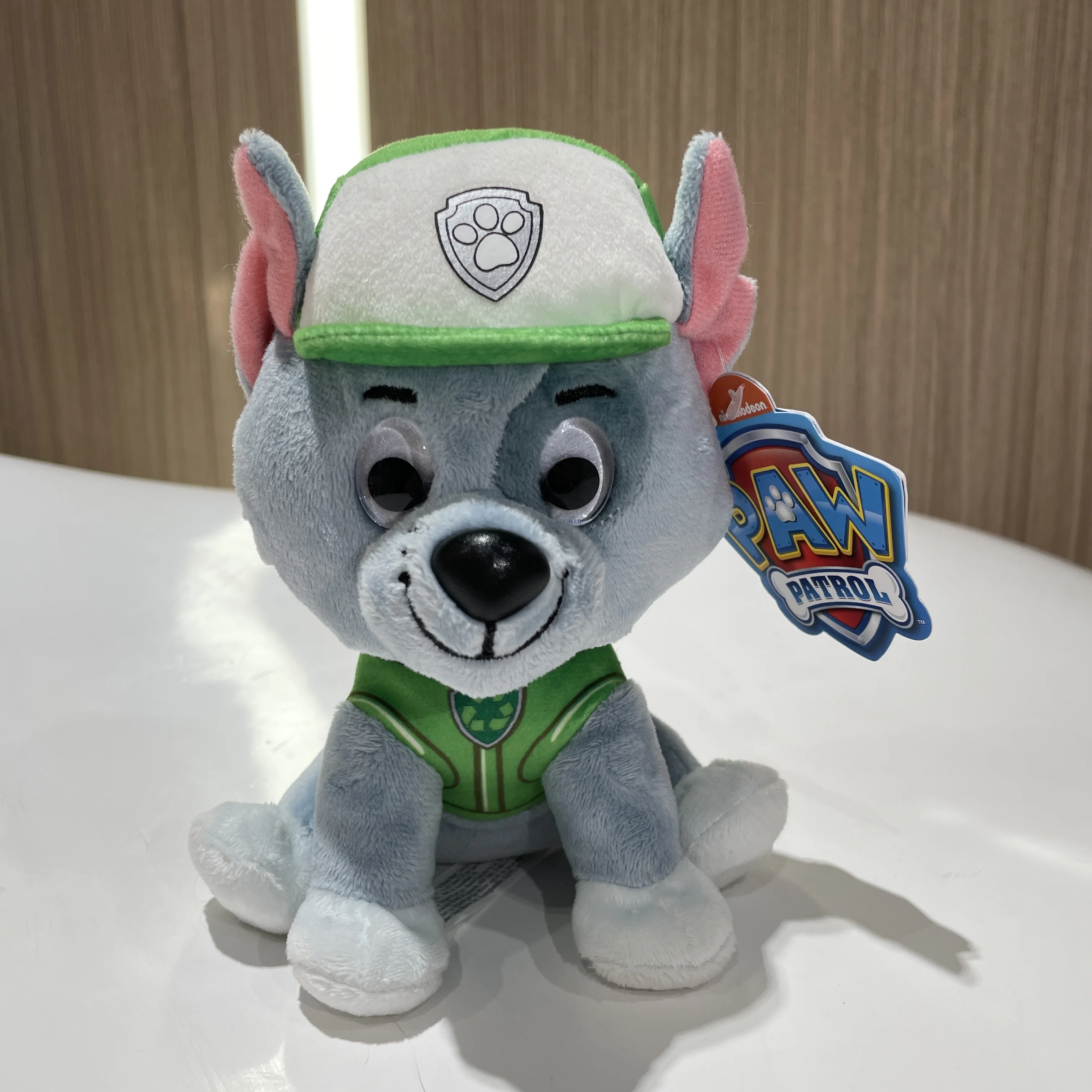 Genuine Paw Patrol 15-18cm Chase Skye Everest Tracker Apollo Robodog Cat Anime Plush Doll patrouille birthday Gift Children Toy