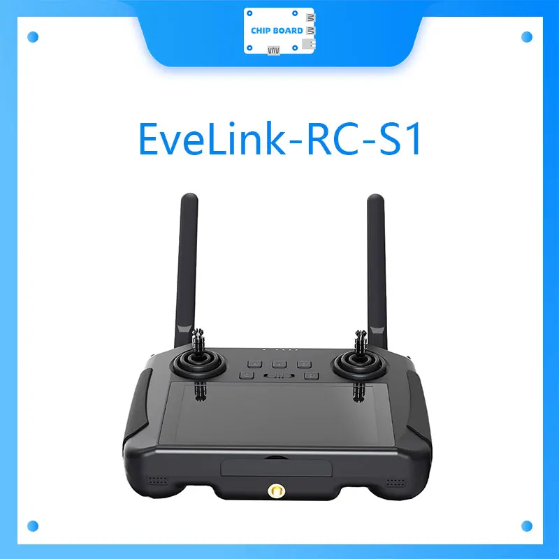 Waveshare EyeLink-RC-S1: Lightweight Handheld Ground Station with 8-Core CPU & R1M HD Camera