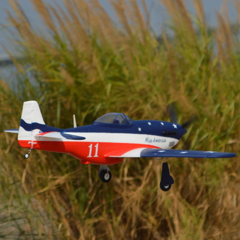 هوكل Haokai نموذج 1200 مللي متر P51 Missimamerica آلة رياضية إيبو تجميعها التحكم عن بعد نموذج طائرة لعبة الكبار الديكور #5