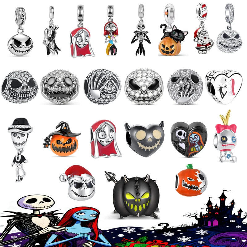 

Новый Disney MINSO череп Рождественские подвески войны бусины оригинальный браслет из стерлингового серебра 925 пробы ожерелье для женщин ювелирные изделия подарки