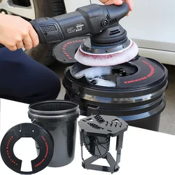 Auto Polisher Wash Bucket Polish Pad Washer No Electric Fast Disc Wash Machine Foam Buffing Pad Cleaner Wool Pad Wash Bucket