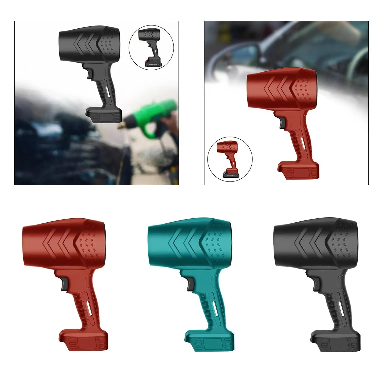 Electric Duster Mini Fan Air Blower Turbine Fan Blower Electric Air Duster for Outside Activities Travel Car Camping Working