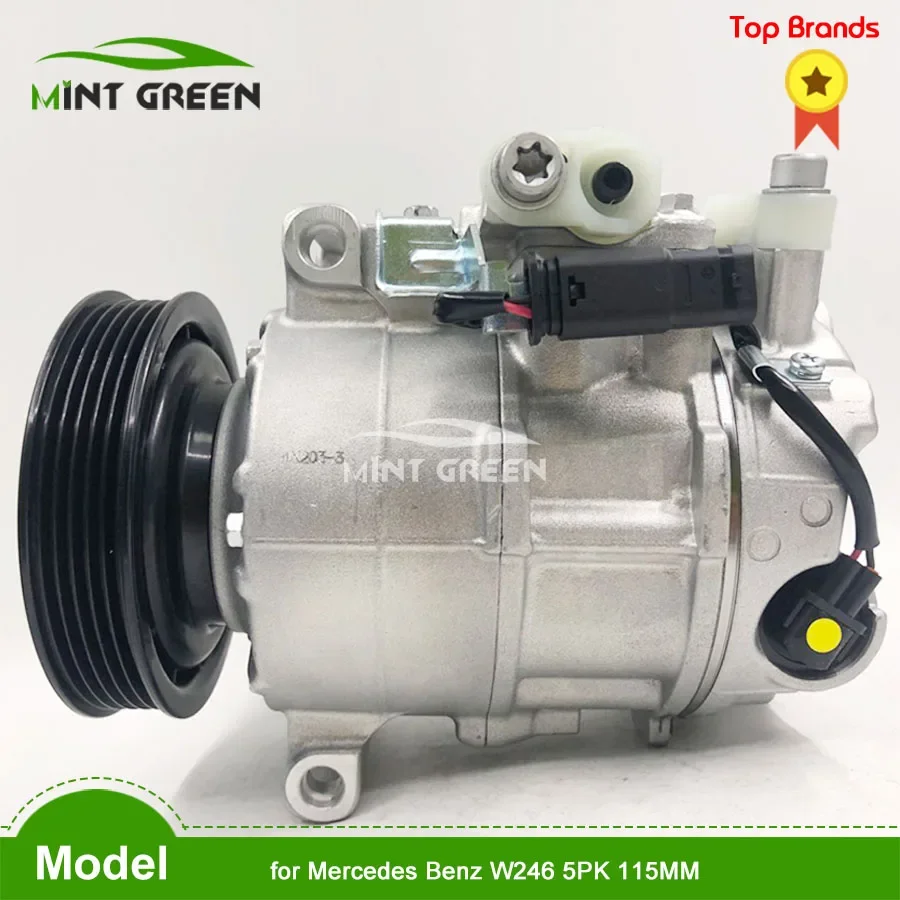 AC Air Conditioning Compressor for MERCEDES-BENZ W246 5PK 115MM